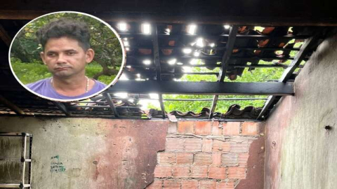 Incêndio atinge casa e morador morre carbonizado. Ele comercilaizava combustível