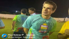 Túlio Maravilha, ao participar da final do Campeonato Baronense, falou em projetos