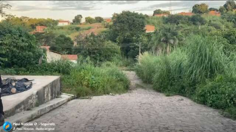 Falta de capina na Rua Mariano Pereira, bairro Tiberão, dificulta a vida dos moradores