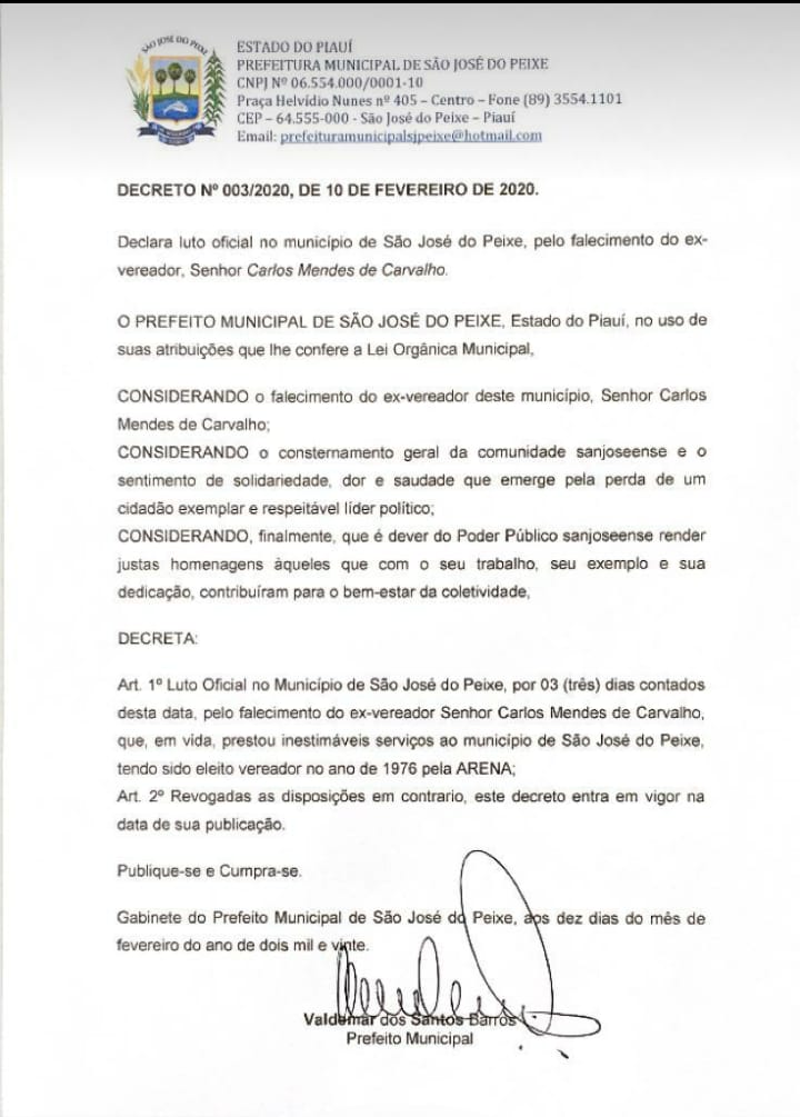 decreto