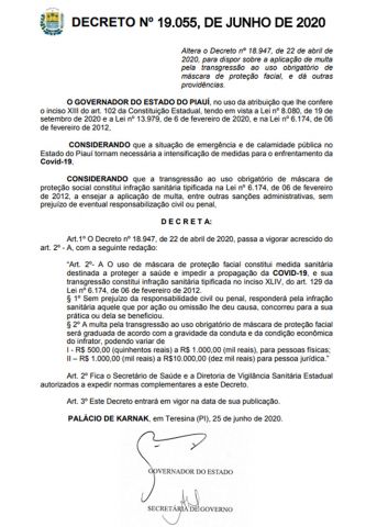 decretomascara