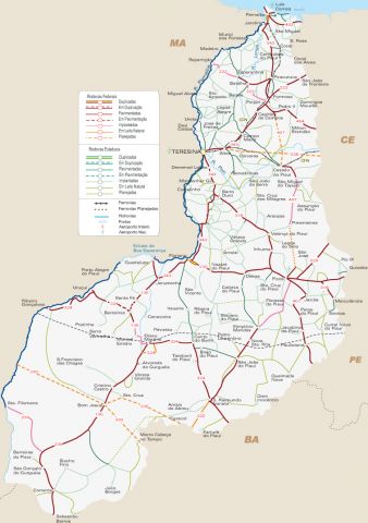 mapa piaui
