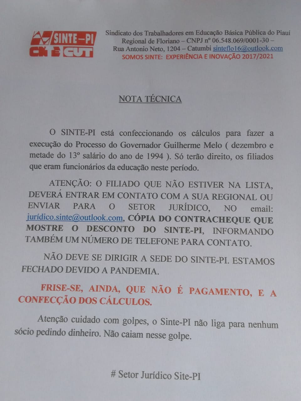 NOta