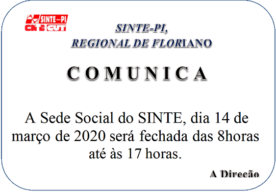 comuinicado
