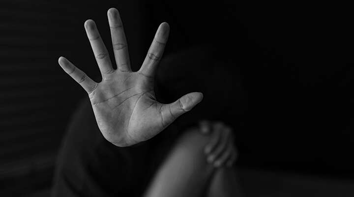 stop violence against Women,sexual abuse, human trafficking,domestic violence rape international women's day, The concept of sexual harassment against women and rape, black and white image