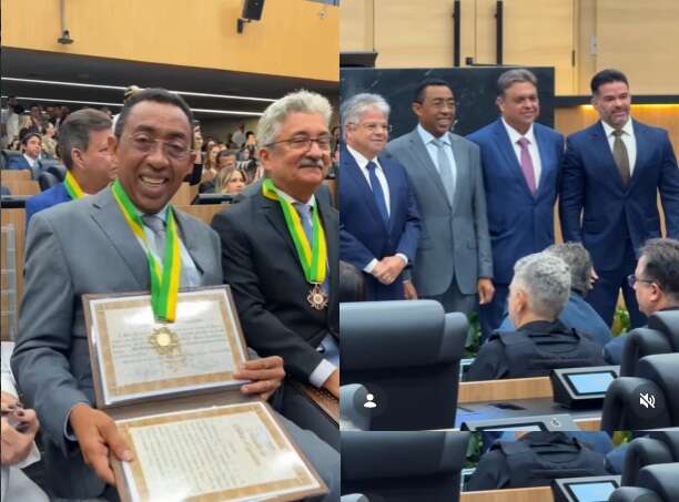 Joel Rodrigues é agraciado com a Medalha do Mérito Legislativo na Alepi, em Teresina