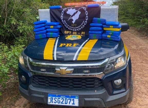 PRF apreende cerca de 90 quilos de skunk na BR-402, na Divisa do Piauí com o Maranhão